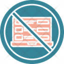 پیش‌نمایش فایل no-laptop-10335875 از پک علائم ممنوع