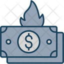پیش‌نمایش فایل burning-dollar-11142491 از پک پول