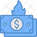 پیش‌نمایش فایل burning-dollar-11119349 از پک پول