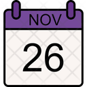 پیش‌نمایش فایل november-11374585 از پک تقویم