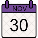 پیش‌نمایش فایل november-11374621 از پک تقویم
