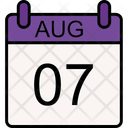 پیش‌نمایش فایل 07-august-11374335 از پک تقویم