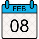 پیش‌نمایش فایل 08-february-11374345 از پک تقویم