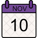 پیش‌نمایش فایل 10-november-11374366 از پک تقویم