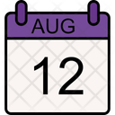 پیش‌نمایش فایل 12-august-11374379 از پک تقویم