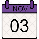 پیش‌نمایش فایل 3-november-11374308 از پک تقویم