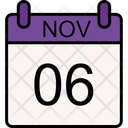 پیش‌نمایش فایل 6-november-11374332 از پک تقویم