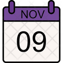 پیش‌نمایش فایل 9-november-11374356 از پک تقویم