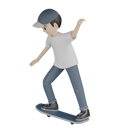 پیش‌نمایش فایل boy-doing-skateboarding-6757031 از پک شخصیت اسکیت باز