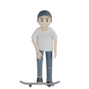 پیش‌نمایش فایل happy-boy-skateboarding-6757021 از پک شخصیت اسکیت باز
