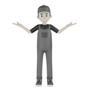 پیش‌نمایش فایل happy-mechanic-6741898 از پک شخصیت مکانیک