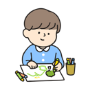 پیش‌نمایش فایل kindergarten-boy-drawing-7963382 از پک کودکان مهدکودک