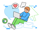 پیش‌نمایش فایل man-surfing-internet-9691173 از پک اینترنت اشیا