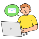 پیش‌نمایش فایل man-writing-email-9691174 از پک اینترنت اشیا