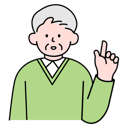 پیش‌نمایش فایل elderly-man-pointing-finger-9743926 از پک افراد مسن