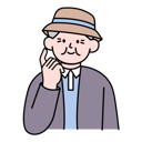 پیش‌نمایش فایل old-man-curious-9743900 از پک افراد مسن