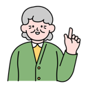 پیش‌نمایش فایل senior-woman-pointing-up-9743939 از پک افراد مسن