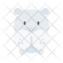 پیش‌نمایش فایل hippo-4795404 از پک صورت حیوان