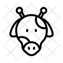 پیش‌نمایش فایل giraffe-4795349 از پک صورت حیوان