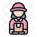 پیش‌نمایش فایل delivery-girl-5628472 از پک تحویل