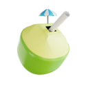 پیش‌نمایش فایل coconut-drink-6803275 از پک تابستان