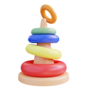 پیش‌نمایش فایل ring-pyramid-7960955 از پک اسباب بازی کودک
