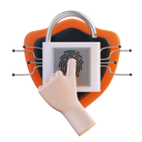 پیش‌نمایش فایل fingerprint-lock-8494594 از پک چیزهای آینده و هوش مصنوعی