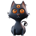 پیش‌نمایش فایل black-cat-12731851 از پک هالووین جلد 2