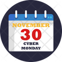 پیش‌نمایش فایل cyber-monday-date-2938350 از پک دوشنبه سایبری