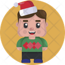 پیش‌نمایش فایل christmas-male-avatar-2938171 از پک آواتارهای کریسمس