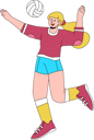 پیش‌نمایش فایل girl-playing-volleyball-6625778 از پک ورزش ها