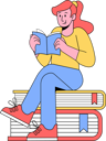پیش‌نمایش فایل girl-reading-book-6959561 از پک آموزش
