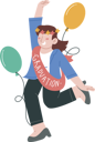 پیش‌نمایش فایل girl-enjoying-graduation-party-8162917 از پک مراسم