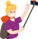 پیش‌نمایش فایل vlogger-travel-8094062 از پک سفر