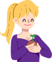 پیش‌نمایش فایل girl-holding-plant-8126607 از پک گرمایش جهانی