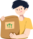 پیش‌نمایش فایل boy-holding-harvest-8126601 از پک باغبانی