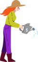 پیش‌نمایش فایل woman-watering-8126603 از پک باغبانی