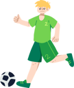 پیش‌نمایش فایل football-player-playing-football-8243306 از پک ورزش