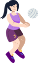 پیش‌نمایش فایل volleyball-player-playing-volleyball-8243307 از پک ورزش