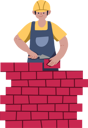 پیش‌نمایش فایل man-building-bricks-wall-8243599 از پک کارگر