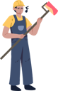 پیش‌نمایش فایل young-man-holding-paint-brush-8243603 از پک کارگر