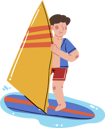 پیش‌نمایش فایل boy-enjoying-surfing-in-sea-8442096 از پک تعطیلات