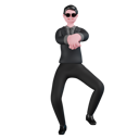 پیش‌نمایش فایل gangnam-dance-6432349 از پک فرهنگ کره