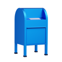پیش‌نمایش فایل blue-street-mailbox-6959408 از پک روز جهانی پست