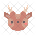 پیش‌نمایش فایل deer-7173403 از پک صورت حیوان