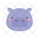 پیش‌نمایش فایل hippo-7173426 از پک صورت حیوان