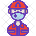 پیش‌نمایش فایل firefighter-with-mask-2647880 از پک آواتار با ماسک