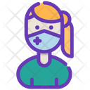 پیش‌نمایش فایل girl-with-mask-2647866 از پک آواتار با ماسک