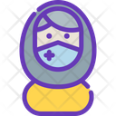 پیش‌نمایش فایل muslim-girl-with-mask-2647868 از پک آواتار با ماسک