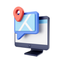 پیش‌نمایش فایل online-location-message-5532271 از پک عملکرد رایانه